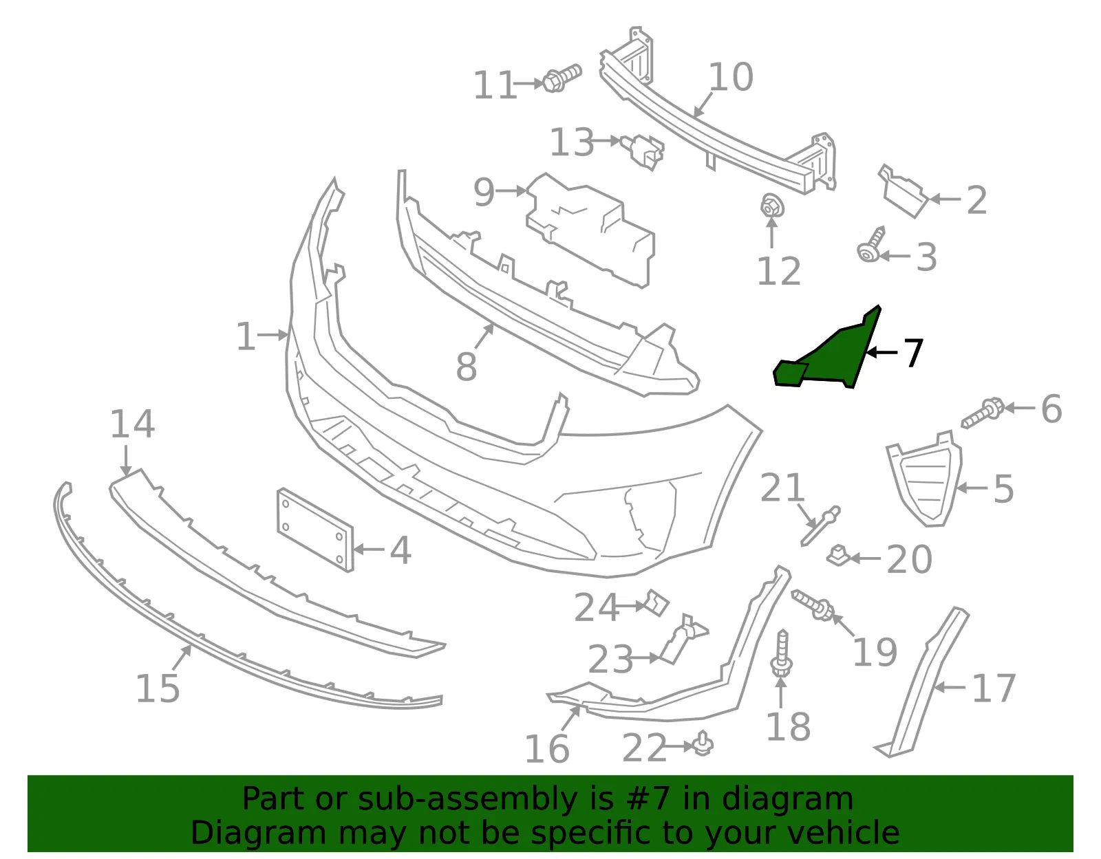 Duct - Kia (86572-C6510) - view 2